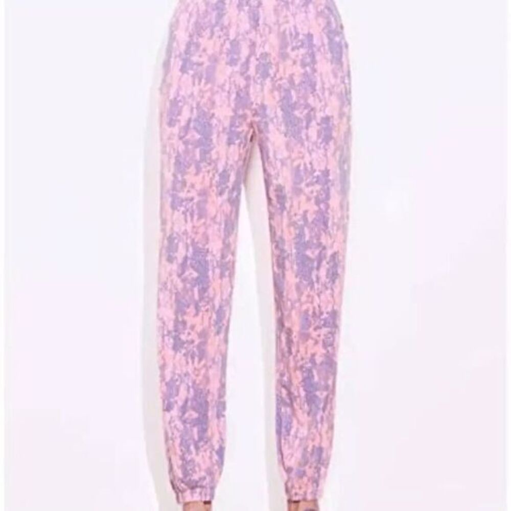 Sundry NWT Soft‎ Blue Python High Waisted Sweatpa… - image 2